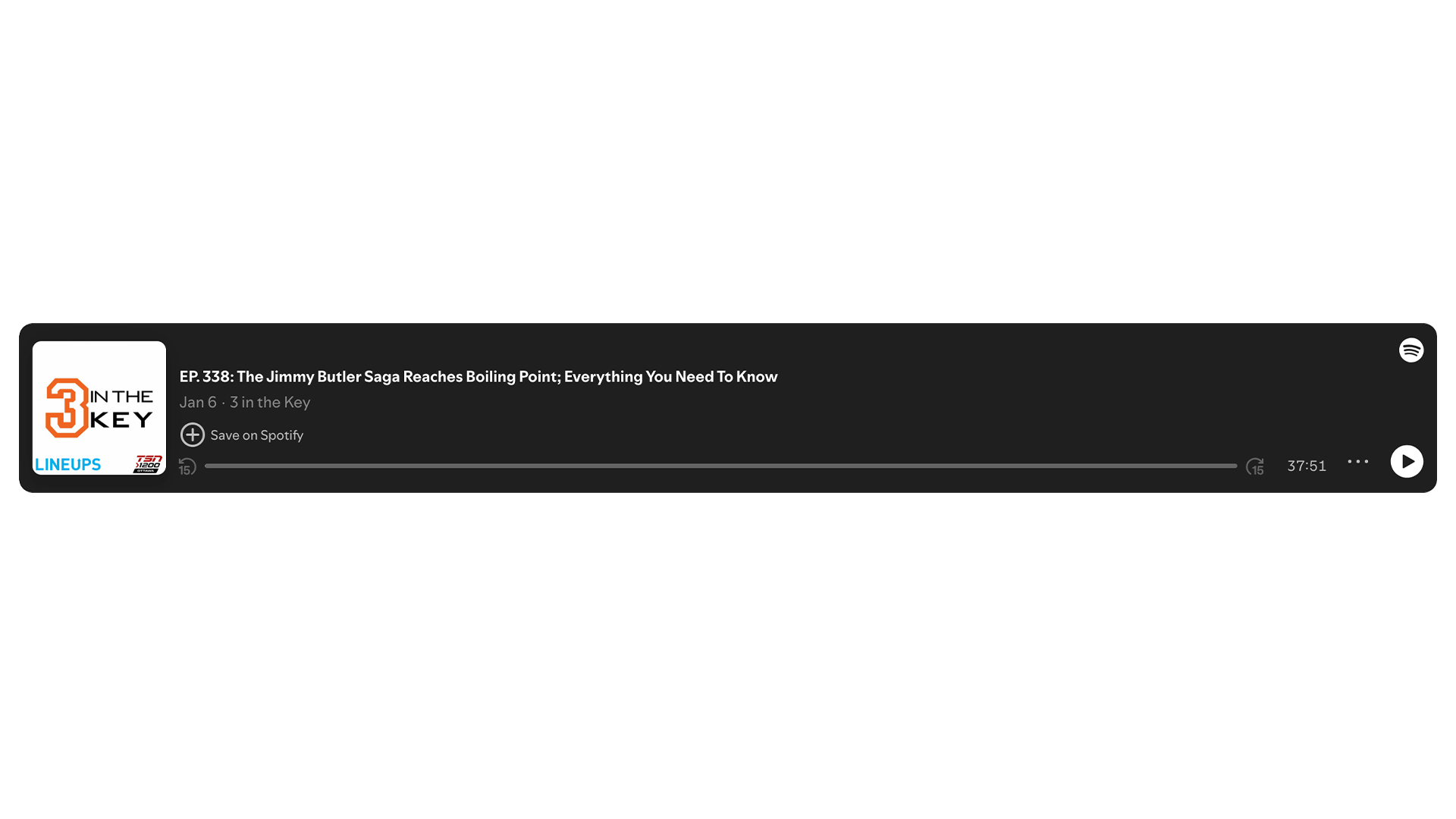 3 In The Key Podcast player