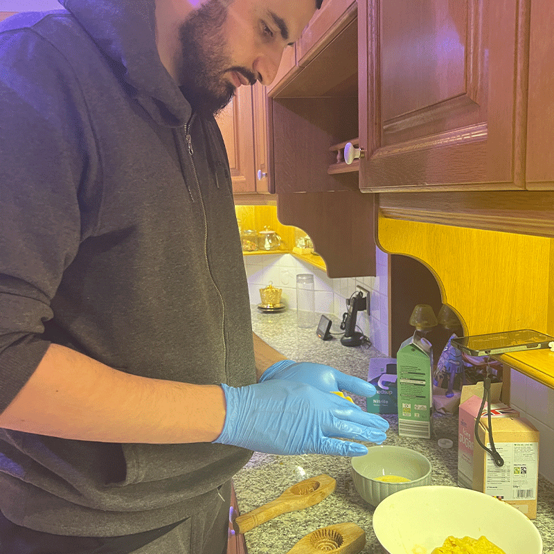 image of Ahmed cooking